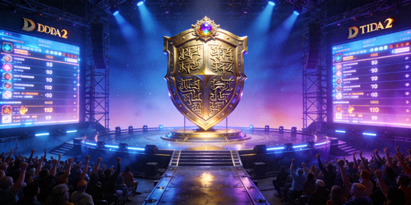 DOTA2 TI国际邀请赛主舞台与不朽盾